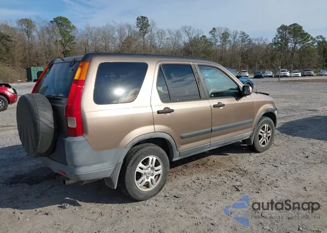 2003 Honda Cr-V Ex из США, поврежденный, VIN JHLRD78893C001653